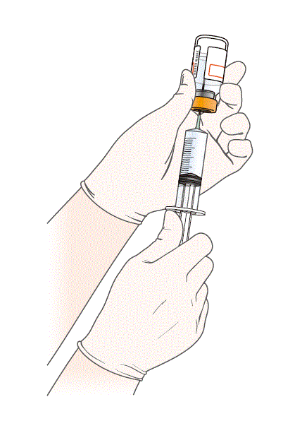 溶解液の採取