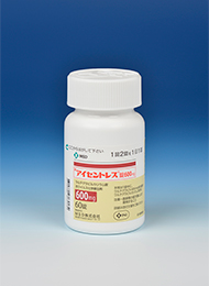 アイセントレス®錠600mg：ボトル(60錠)