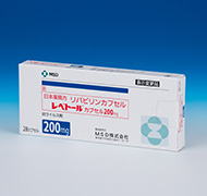 レベトール®カプセル200mg 変更品：個装箱(PTP14カプセル×2)