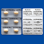 シベクトロ®錠200mg PTPシート6錠