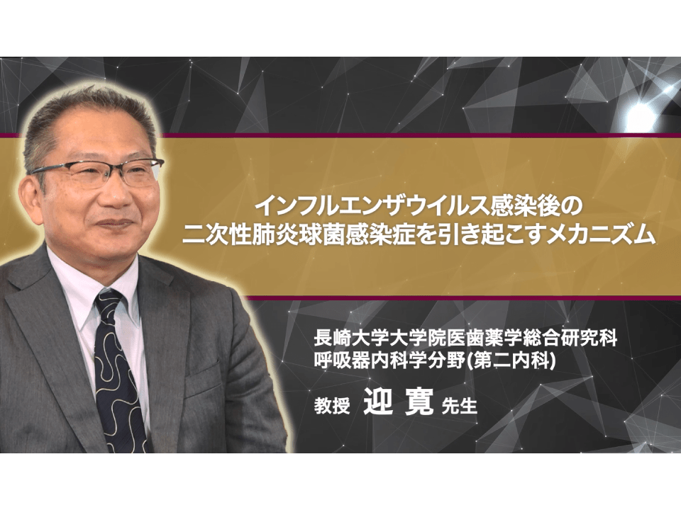 インフルエンザウイルス感染後の二次性肺炎球菌感染症を引き起こすメカニズム