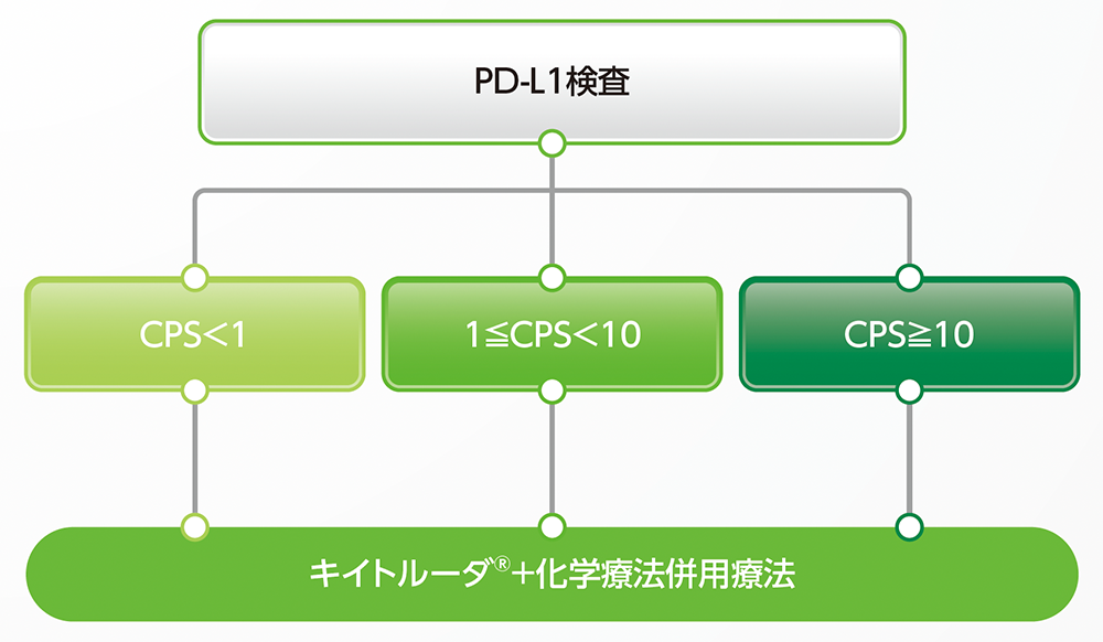 キイトルーダ®の治療対象の判定基準
