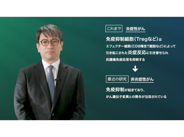 【がん免疫】Immuno-Oncology DISCOVERY がん遺伝⼦変異による腫瘍微⼩環境における免疫抑制メカニズムの構築機構