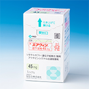 エアウィン®皮下注用45mg 個装箱(1バイアル)の写真