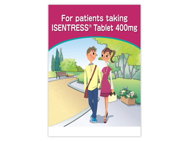 アイセントレス®錠400mgを服用されている方へ（英語）