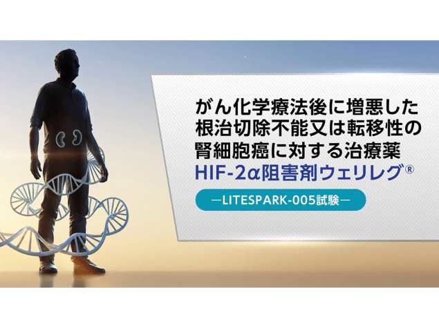 がん化学療法後に増悪した根治切除不能又は転移性の腎細胞癌に対する治療薬 HIF-2α阻害剤ウェリレグ®―LITESPARK-005試験―