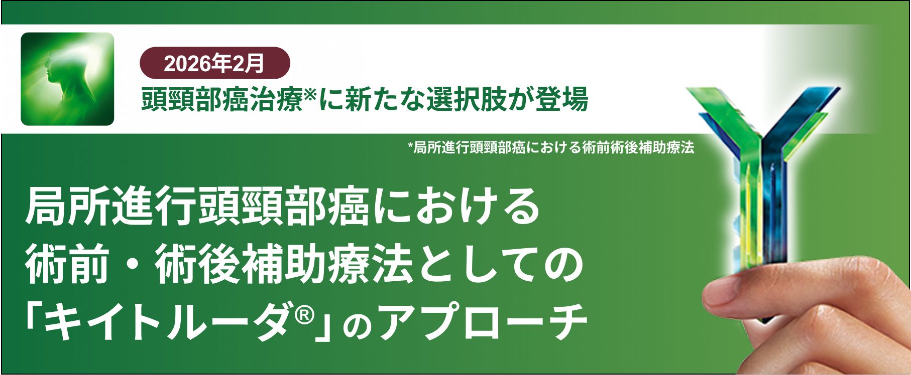 局所進行頭頸部癌における術前・術後補助療法としての「キイトルーダ®」のアプローチ