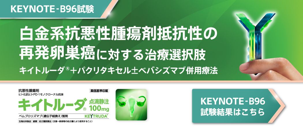 2026年9月、【効能又は効果】（抜粋）白金系抗悪性腫瘍剤抵抗性の再発卵巣癌