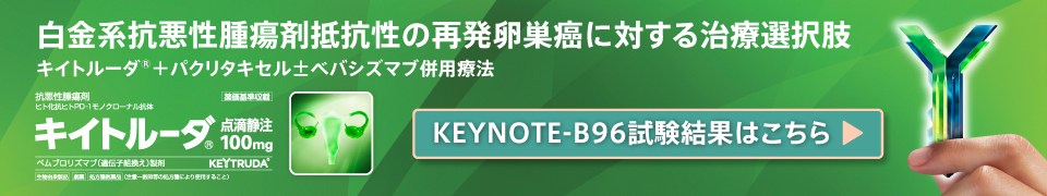 白金系抗悪性腫瘍剤抵抗性の卵巣癌に対する治療選択肢
